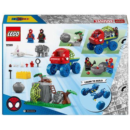 Introducing Lego Marvel - Spidey Team – Dinosaur Off-Road Vehicle Rescue with SKU 661119925 recommended for ages 4+