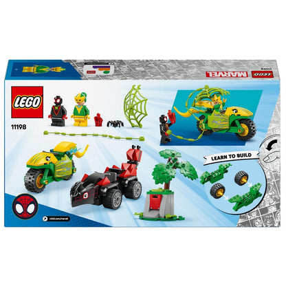 Introducing Lego Marvel - Spin and Electro – Dinosaur Vehicle Chase with SKU 661119825 recommended for ages 4+