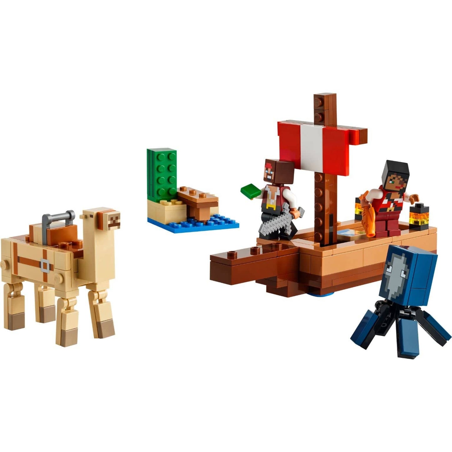 Apresentamos Lego Minecraft - A Viagem do Barco Pirata com o SKU 662125924 recomendado para + 8 anos