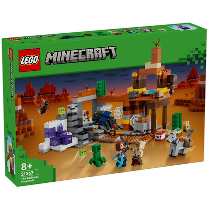 Introducing Lego Minecraft - The Badlands Mineshaft with SKU 662126324 recommended for + 8 years