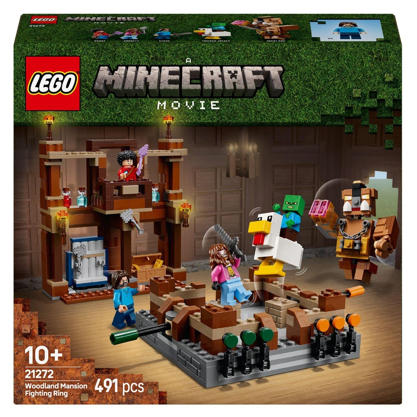 Apresentamos Lego Minecraft - Ringue de Luta da Mansão da Floresta com o SKU 662127225 recomendado para + 10 anos