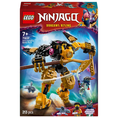 Introducing Lego Ninjago - Arin's Spinjitzu Battle Mech with SKU 667183925 recommended for ages 7+