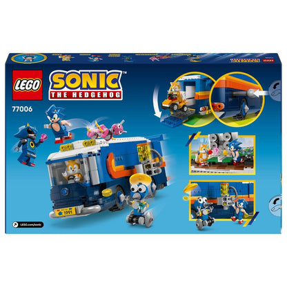Introducing Lego Sonic - Team Sonic Command Truck with SKU 667700625 recommended for ages 8+