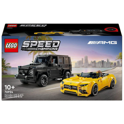 Introducing Lego Speed Champions - Mercedes-AMG G 63 and Mercedes-AMG SL 63 with SKU 667692425 recommended for ages 10+
