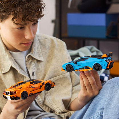 Introducing Lego Speed Champions - Lamborghini Revuelto and Huracán STO with SKU 667723825 recommended for ages 10+