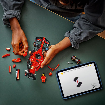 Introducing Lego Speed Champions Ferrari SF-24 F1 Race Car with SKU 667724225 recommended for + 10 years