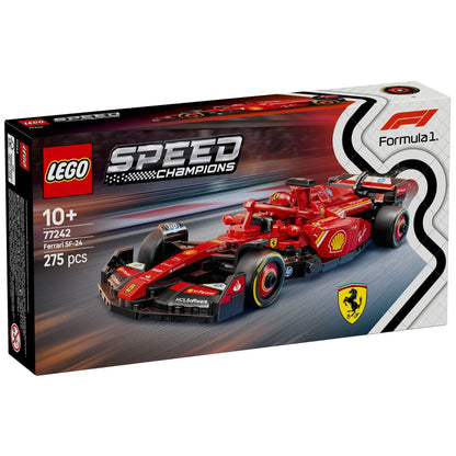 Introducing Lego Speed Champions Ferrari SF-24 F1 Race Car with SKU 667724225 recommended for + 10 years