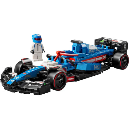 Introducing Lego Speed Champions Visa Cash App RB VCARB 01 F1 Race Car with SKU 667724625 recommended for + 14 years