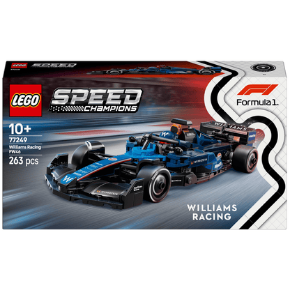 Introducing Lego Speed Champions Williams Racing FW46 F1 Race Car with SKU 667724925 recommended for + 10 years