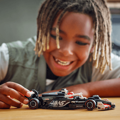 Introducing Lego Speed Champions MoneyGram Haas F1® Team VF-24 Race Car with SKU 667725025 recommended for + 10 years