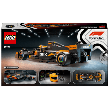 Introducing Lego Speed Champions McLaren F1® Team MCL38 Race Car with SKU 667725125 recommended for + 10 years