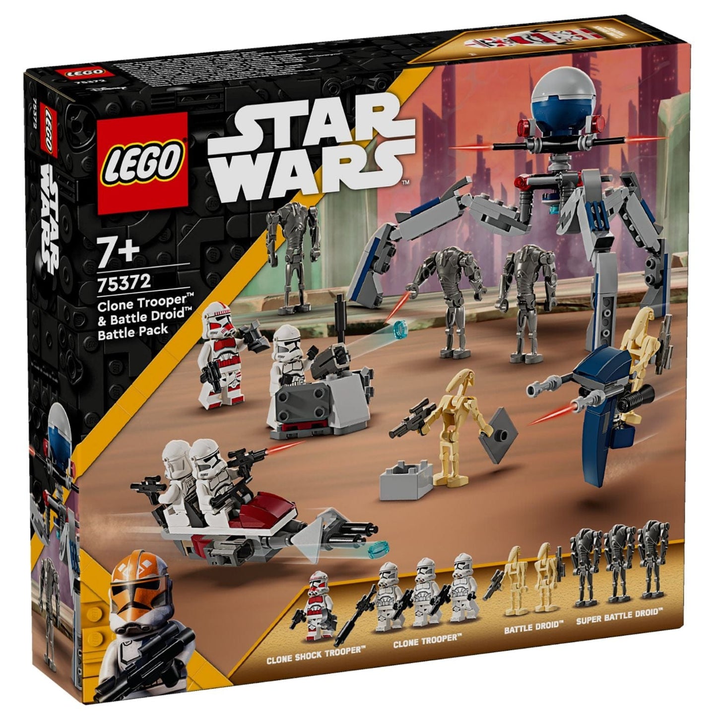 Apresentamos Lego Star Wars Pacote de Combate Clone Trooper e Battle Droid com o SKU 667537224 recomendado para + 7 anos