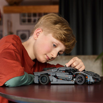 Introducing Lego Technic - Koenigsegg Jesko Absolut Grey Hypercar with SKU 664217325 recommended for ages 10+