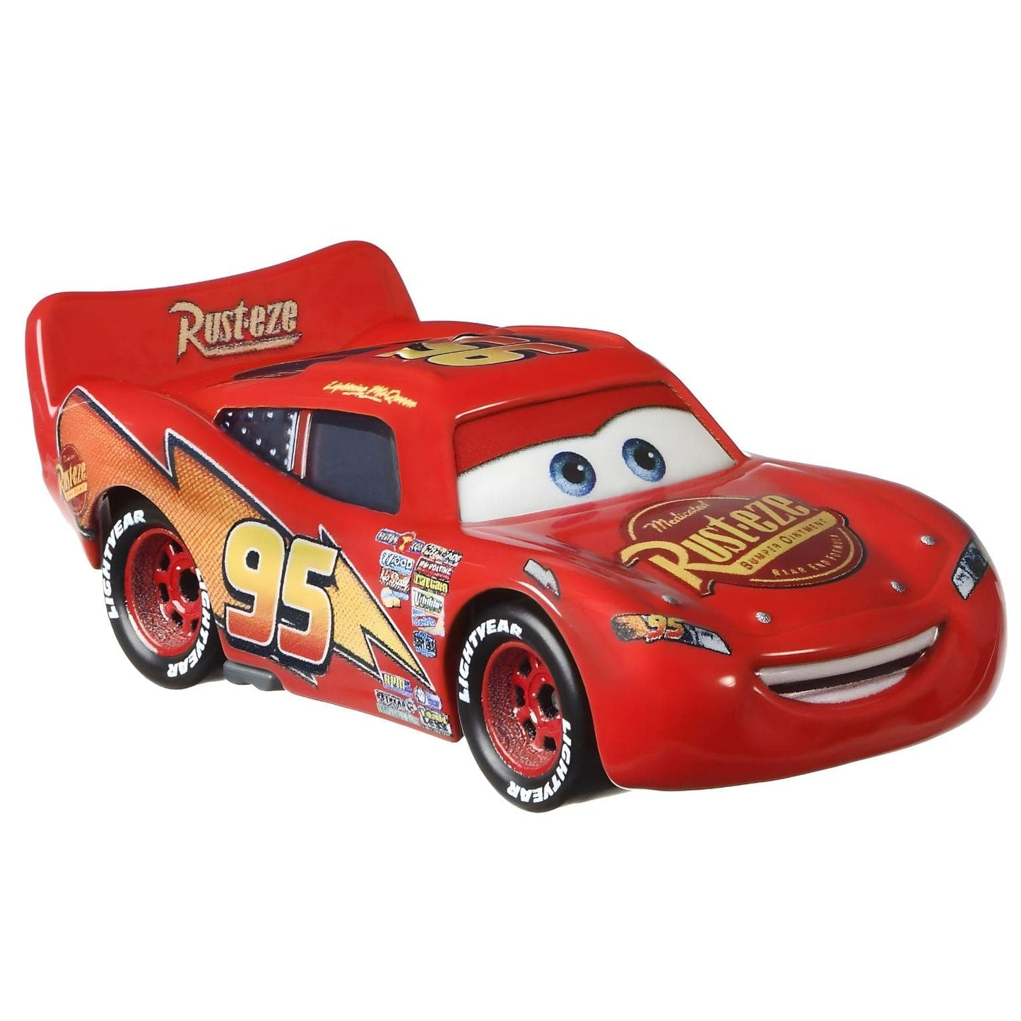 Apresentamos Cars Disney – Lightning McQueen com o Emblema da Rusteze com o SKU 558265925 recomendado para + 3 anos