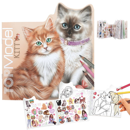 Introducing Kitty Colouring Book with SKU 251271324 recommended for + 6 years