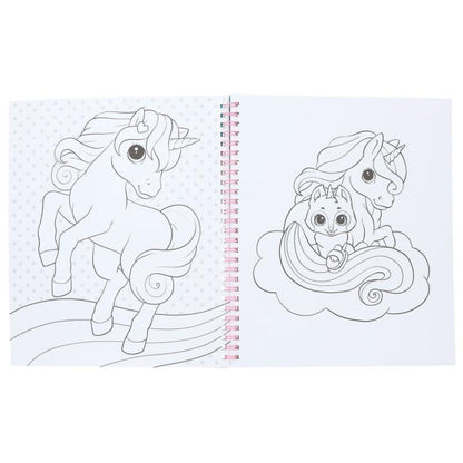 Introducing Ylvi Unicorn Colouring Book with SKU 251249224 recommended for + 5 years