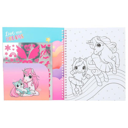 Introducing Ylvi Unicorn Colouring Book with SKU 251249224 recommended for + 5 years