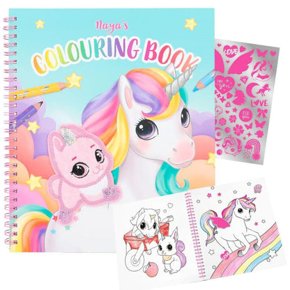 Introducing Ylvi Unicorn Colouring Book with SKU 251249224 recommended for + 5 years