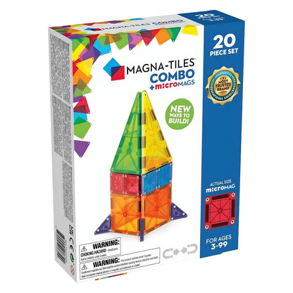 Introducing Magna-Tiles Combo + micromags with SKU 771763925, recommended for ages 3+