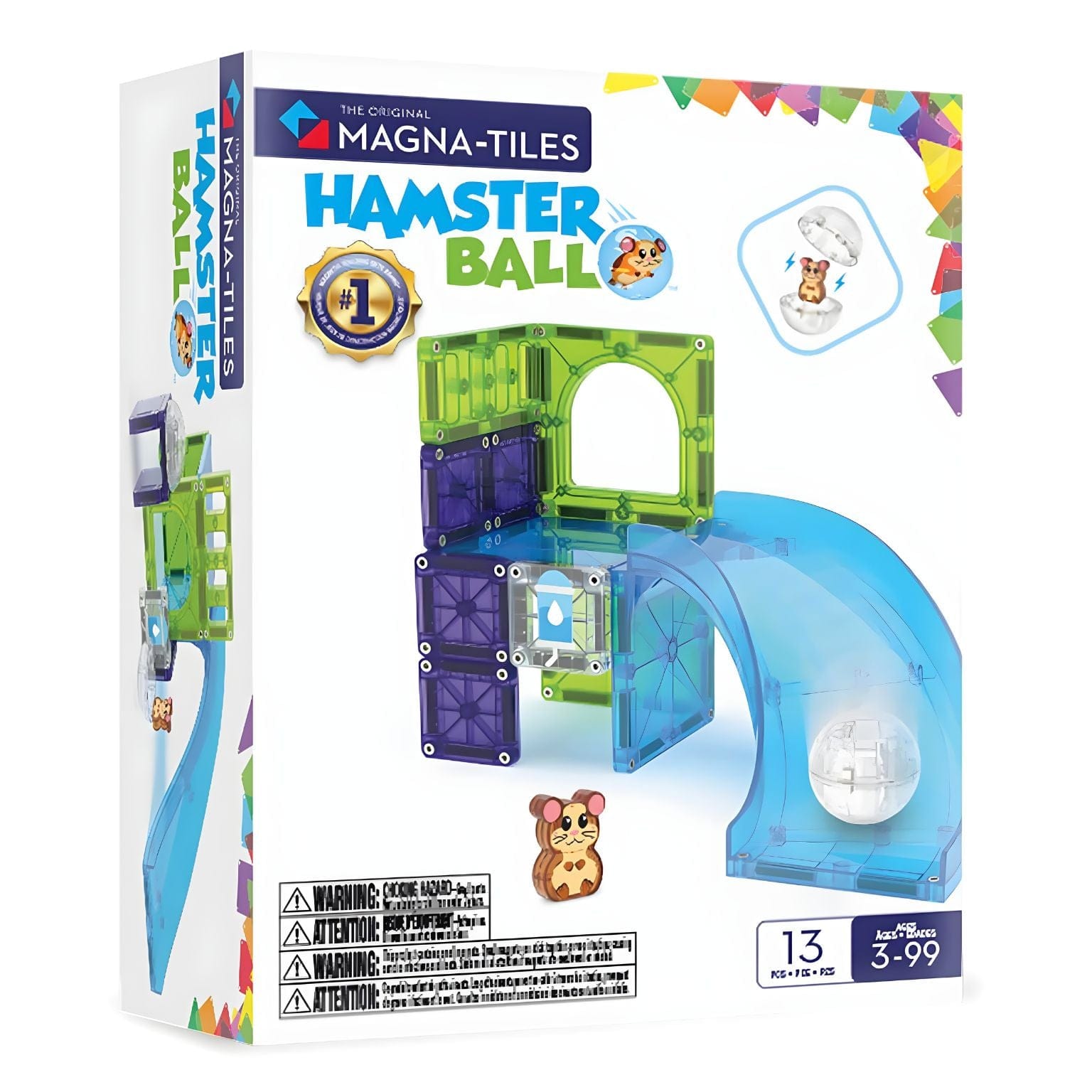 Apresentamos Magna-Tiles Hamster Ball com o SKU 771765825 recomendado para + 3 anos