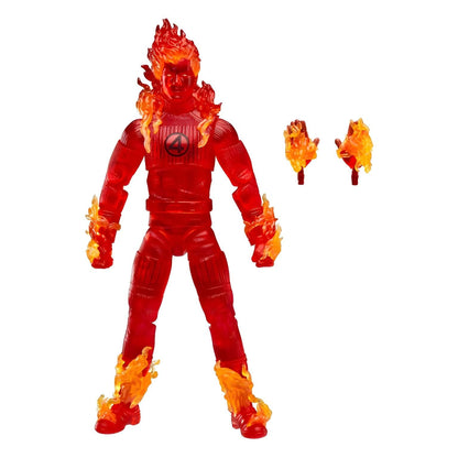 Introducing Marvel Legends The Fantastic Four - Human Torch with SKU 86080325 recommended for ages 4+