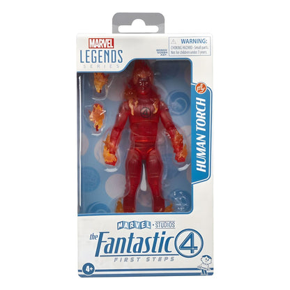 Introducing Marvel Legends The Fantastic Four - Human Torch with SKU 86080325 recommended for ages 4+