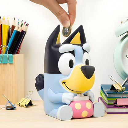 Introducing Bluey Piggy Bank 15 cm with SKU 231446925 recommended for ages 4+