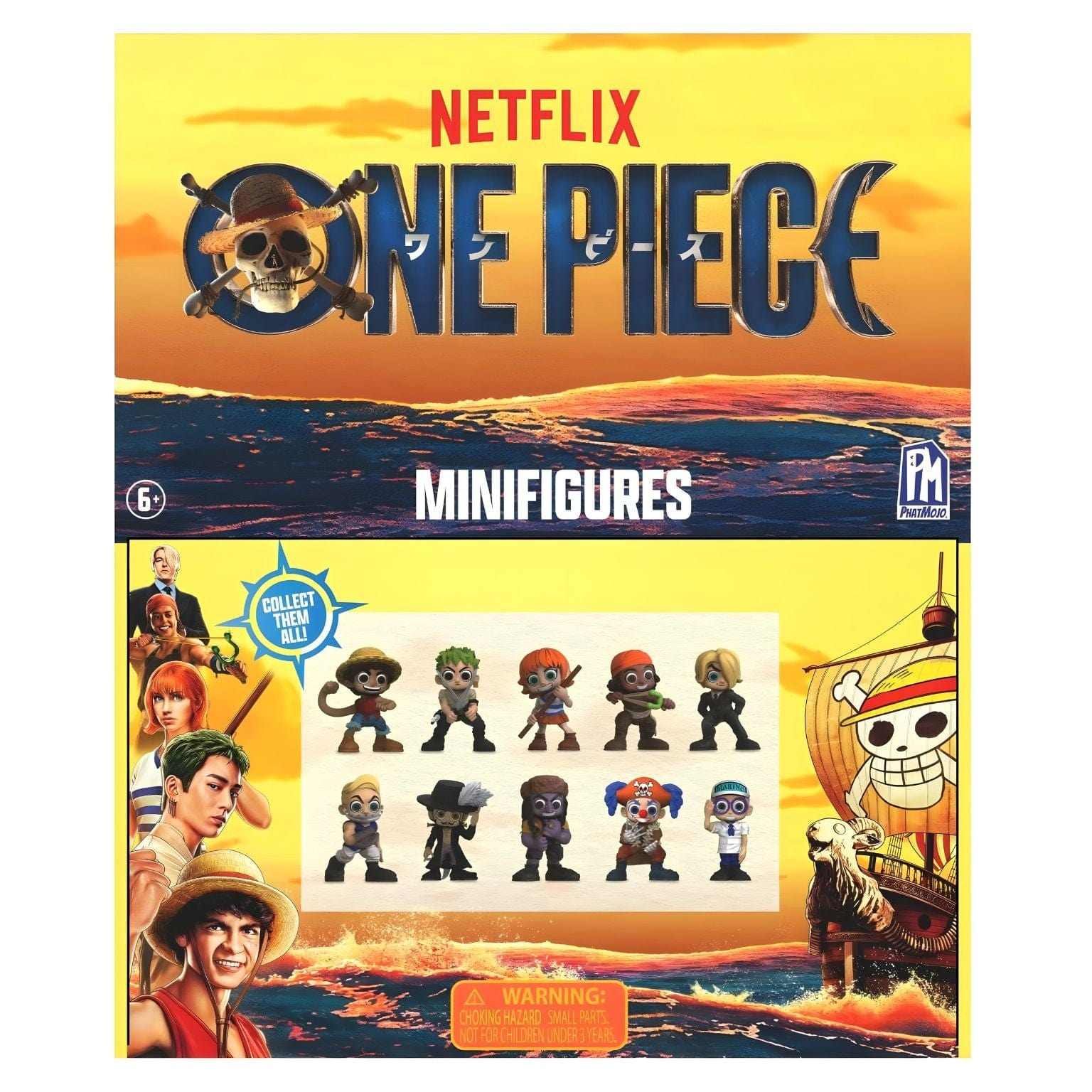 Apresentamos Minifiguras coleccionáveis One Piece com o SKU 233952724 recomendado para + 6 anos