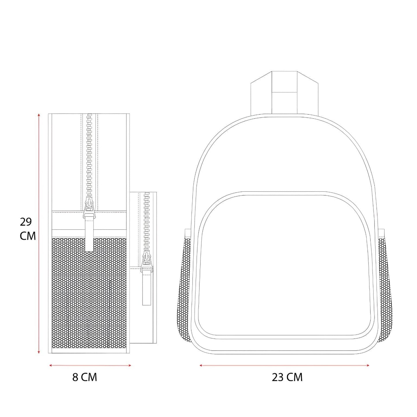 Apresentamos Mochila Hello Kitty Arco-íris com o SKU 230057325 recomendado para + 3 anos