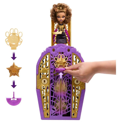 Introducing Monster High Skulltimate Secrets Locker - Clawdeen Wolf with SKU 772598425, recommended for ages 4+