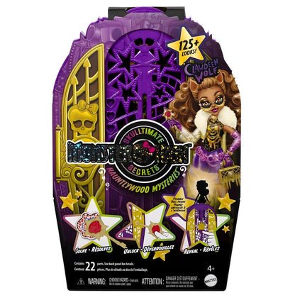 Introducing Monster High Skulltimate Secrets Locker - Clawdeen Wolf with SKU 772598425, recommended for ages 4+