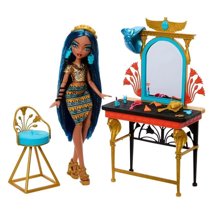 Introducing Monster High - Cleo de Nile with Vanity with SKU 772304325 recommended for ages 4+