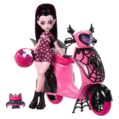 Introducing Monster High - Draculaura with Scooter with SKU 772887625 recommended for ages 4+
