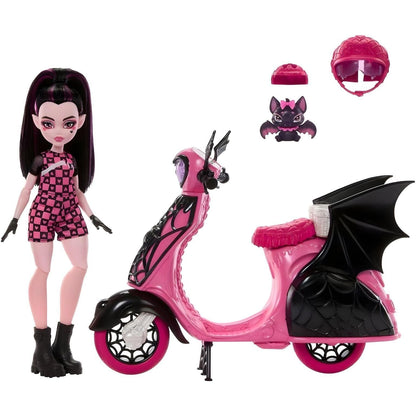 Introducing Monster High - Draculaura with Scooter with SKU 772887625 recommended for ages 4+