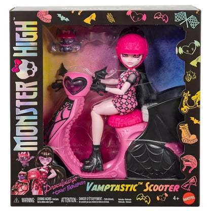 Introducing Monster High - Draculaura with Scooter with SKU 772887625 recommended for ages 4+