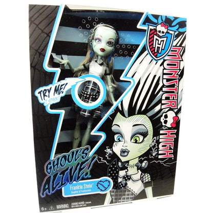 Introducing Monster High Frights, Camera, Action! -Frankie Stein- with SKU 55042121 recommended for + 6 years