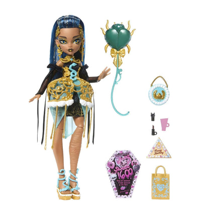 Introducing Monster High Scary Sweet Birthday - Cleo de Nile with SKU 772599125 recommended for ages 4+