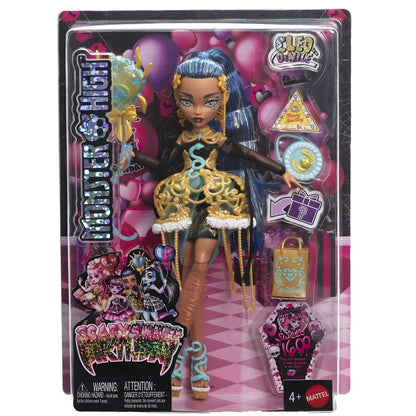 Introducing Monster High Scary Sweet Birthday - Cleo de Nile with SKU 772599125 recommended for ages 4+