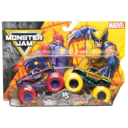 Introducing Monster Jam - The Sentinels vs Wolverine with SKU 550264425, recommended for ages 3+