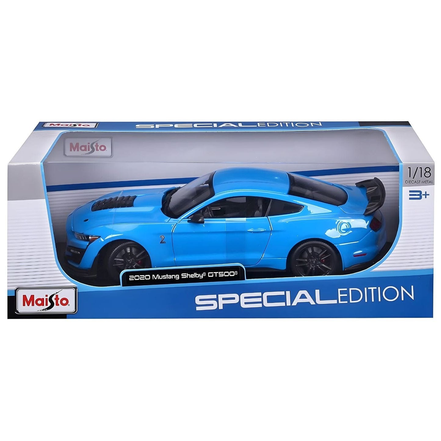 Apresentamos Mustang Shelby GT 500 2020 1/18 com o SKU 683145225 recomendado para + 3 anos