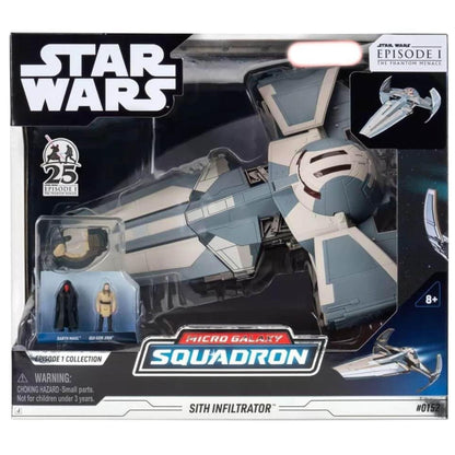 Introducing Star Wars Micro Galaxy Sith Infiltrator Ship with SKU 23025524 recommended for ages 8+