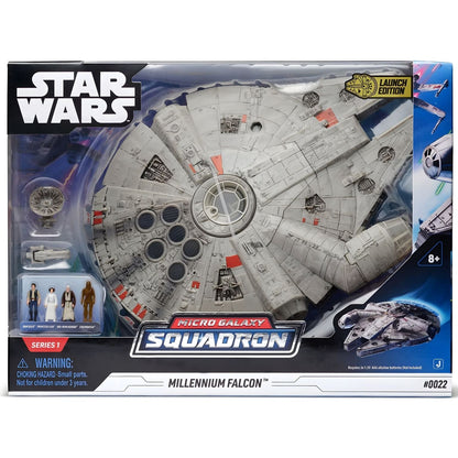 Introducing Star Wars Micro Galaxy Squadron Assault Class Millennium Falcon with SKU 230002224 recommended for ages 8+