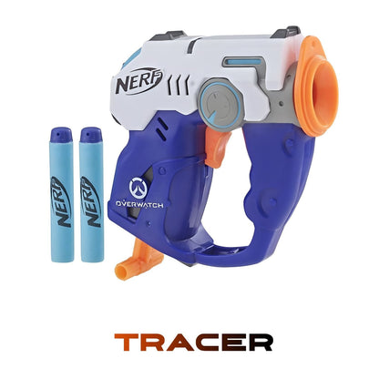 Introducing Nerf Microshots Overwatch Tracer with SKU 90353219 recommended for + 8 years