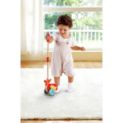 Introducing Lilly musical push-along bird with SKU 82035325 recommended for ages 12 months+