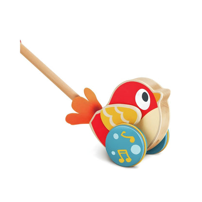 Introducing Lilly musical push-along bird with SKU 82035325 recommended for ages 12 months+