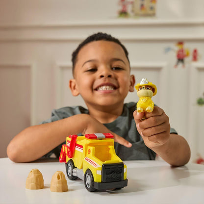 Introducing Paw Patrol Fire Rescue - Rubble with SKU 550615025 recommended for ages 3+