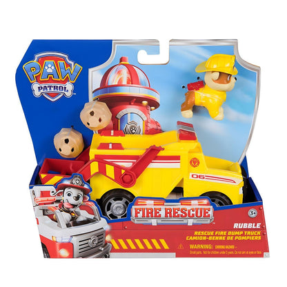 Introducing Paw Patrol Fire Rescue - Rubble with SKU 550615025 recommended for ages 3+