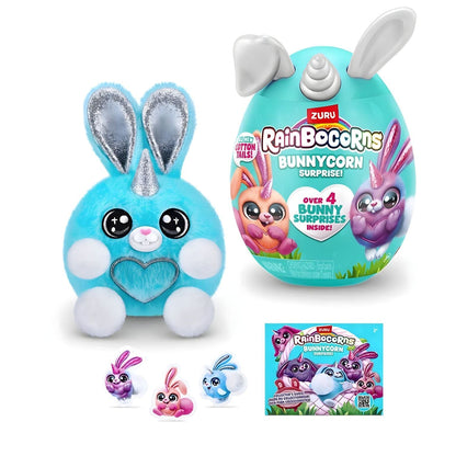 Introducing RainbowCorns Surprise Egg BunnyCorn Plush with SKU 852679725 recommended for + 3 years