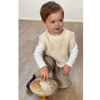 Introducing Noah's Ark Spinning Top with SKU 725004425, recommended for ages 12 months+