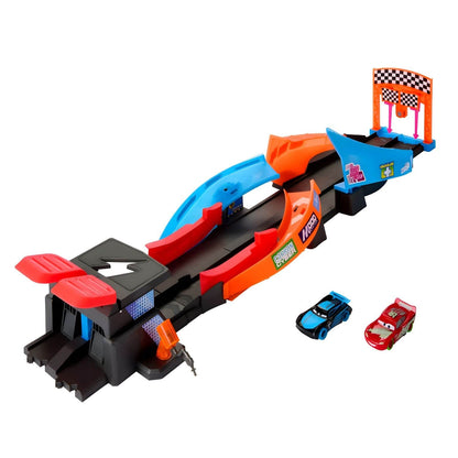 Introducing Cars Flash Track Launch and Crash with SKU 771567324 recommended for ages 4+